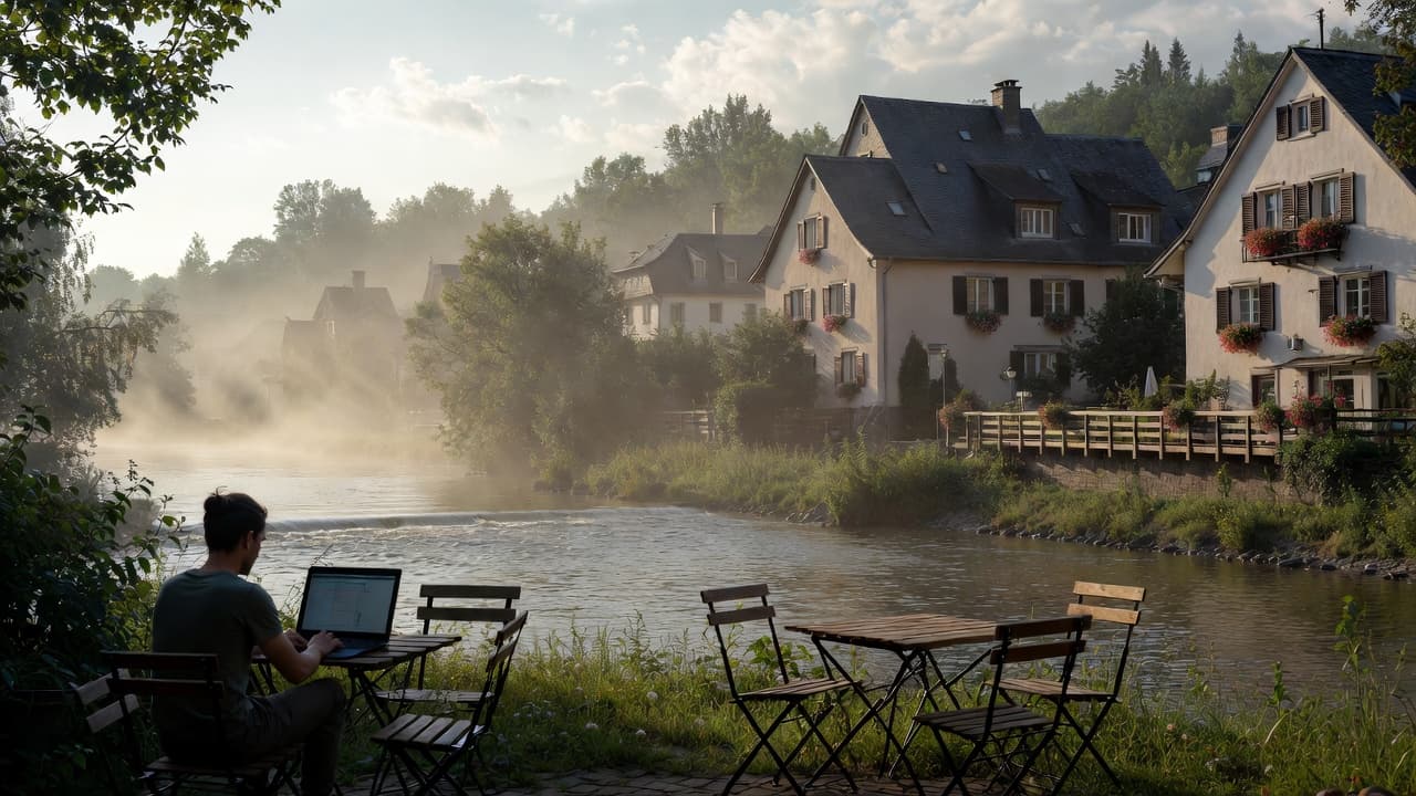 Freelancer doing time tracking in Wesseling